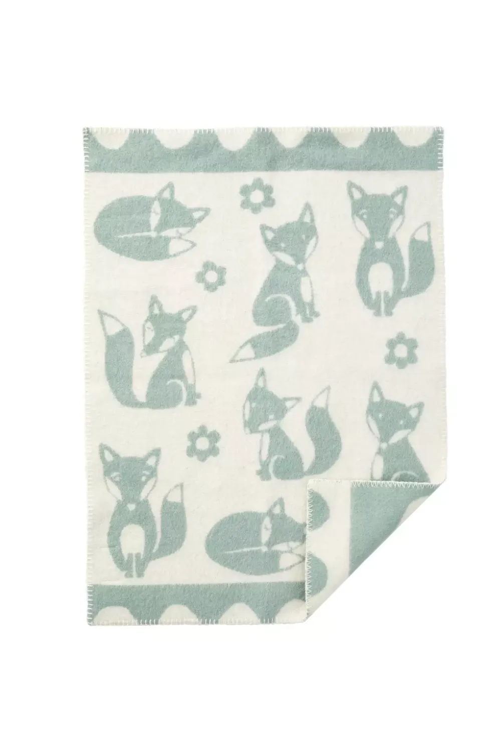 Klippan - Fox Pledd Blå 65x90