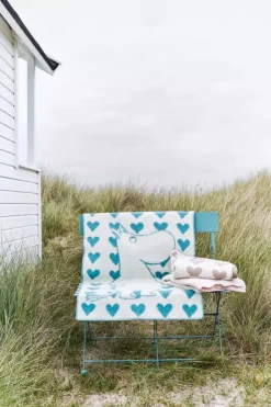 Klippan - Moomin Heart Pledd Taupe