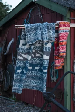 Klippan - Sarek Babypledd Rød