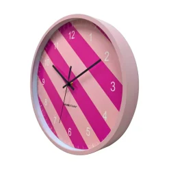 Klokke Striper Rosa D35