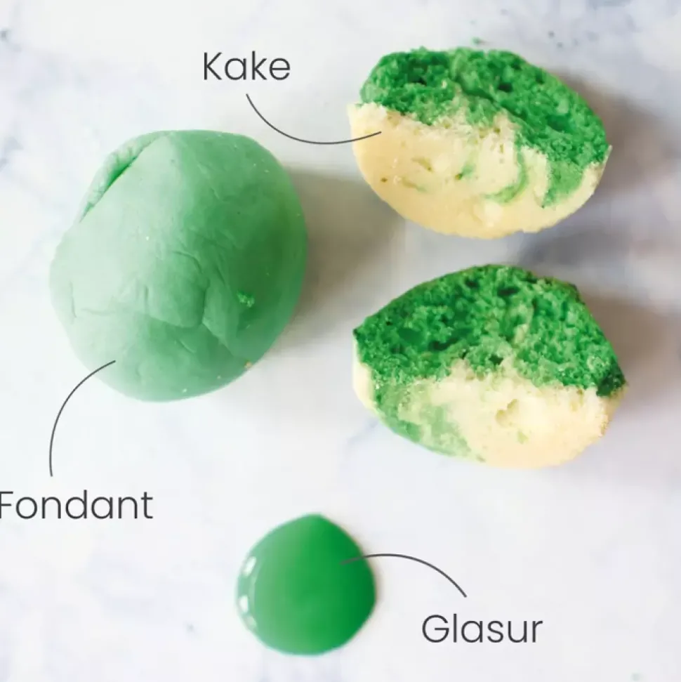 Konditorfarge 20g Grønn