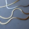 Kort Kjede - Steel Unisex - Snakechain