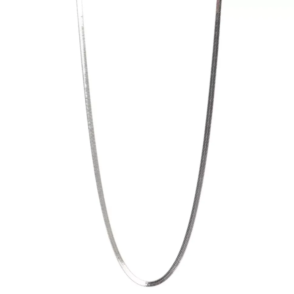 Kort Kjede - Steel Unisex - Snakechain