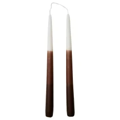 Kronelys 2pk Brun