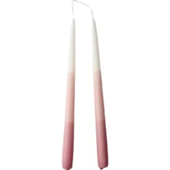 Kronelys 2pk Rosa