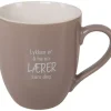 Krus Lykken Lærer Beige