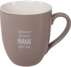 Krus Lykken Mann Beige