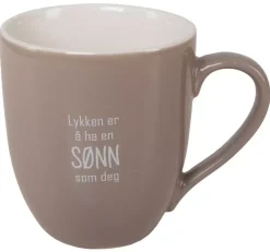 Krus Lykken Sønn Beige