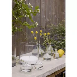 Ksenia Lyslykt/Vase H20 Klar