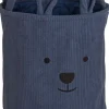 Kurv Blå Cord 30x30