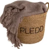 Kurv Pledd 32x32x30cm