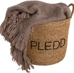 Kurv Pledd 32x32x30cm