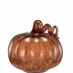 LAI Gresskar m/LED D16 H15,5cm Oransj
