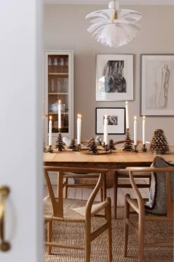 Lama Bormio Stor Lysestake Messing