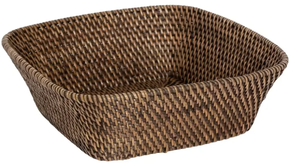 Lama Brødkurv Rattan 26x9 Brun