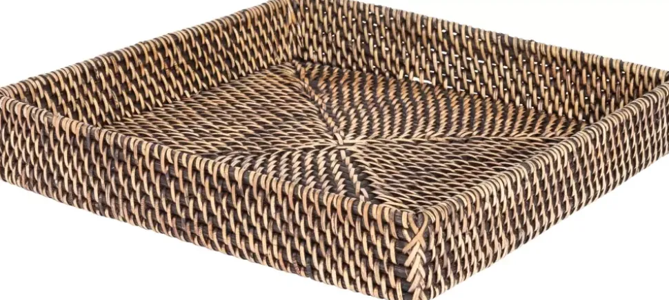 Lama Brett Rattan 30x30 Brun