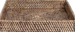 Lama Brett Rattan 30x30 Brun