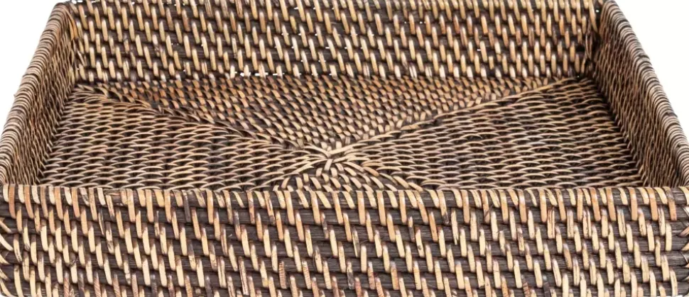 Lama Brett Rattan 30x30 Brun