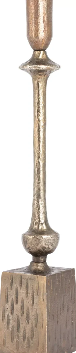 Lama Lysestake Metall H43 Messing, Kubbe Fot