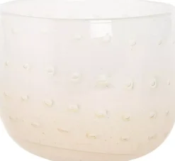 Lama Lyslykt Buet Creme Ø14 Offwhite