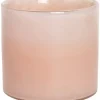 Lama Lyslykt Glass 15x15 Rosa