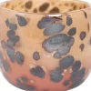Lama Lyslykt Leopard Glass Ø14 Brun