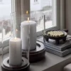 Lama Noto Lyslykt Ø16 H28 Mørk Brun