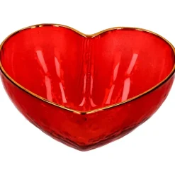 L`Amour Hjerteskål Rød