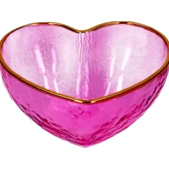 L`Amour Hjerteskål Rosa Liten