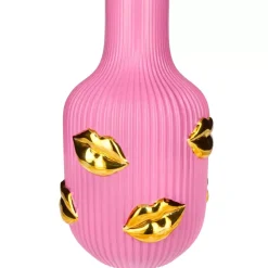 L´Amour H30 Lips Gull/Rosa Vase