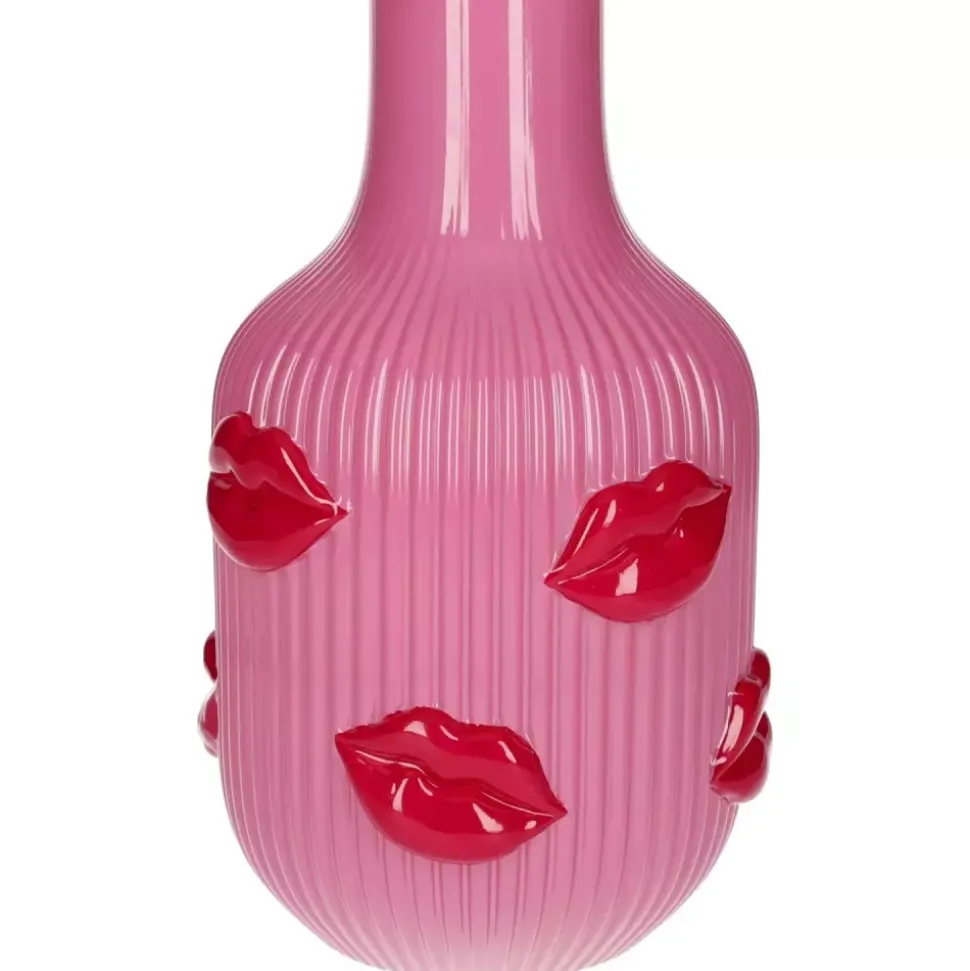 L`Amour Vase Lips Rosa