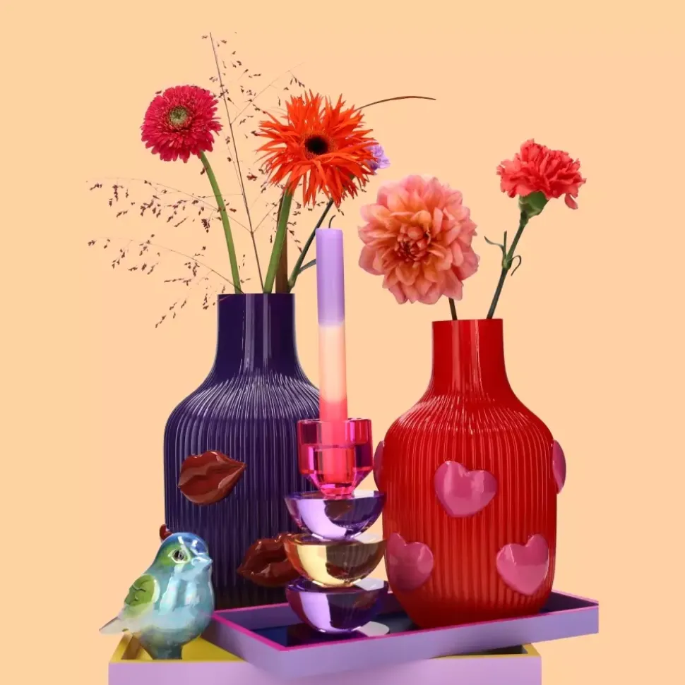L`Amour Vase Lips Turkis