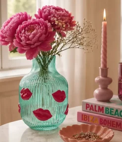 L`Amour Vase Lips Turkis