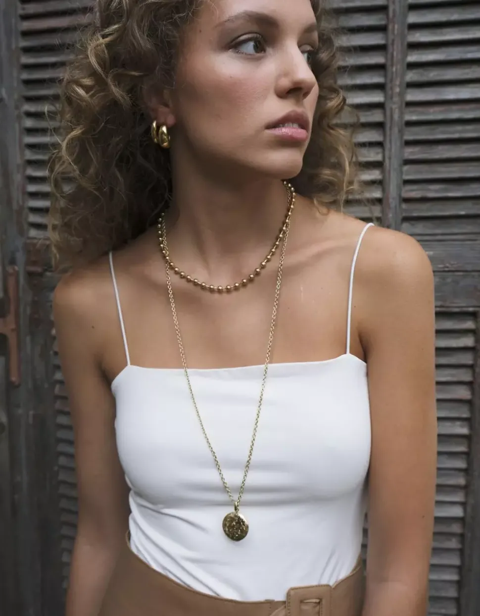 Langt Kjede Med Locket, Steel G