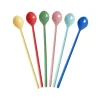 Latteskjeer Melamin Solid Colors S/6