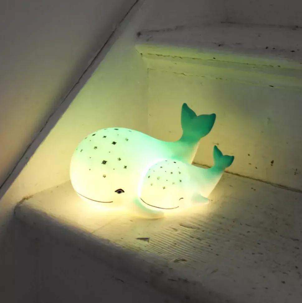 Ledlampe Mor Og Baby Hval