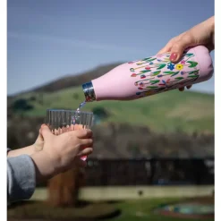 Les Artistes - Bottle Up - Rosa Sløyfe - Termoflaske - 0,5 l