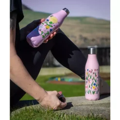 Les Artistes - Bottle Up - Rosa Sløyfe - Termoflaske - 0,5 l