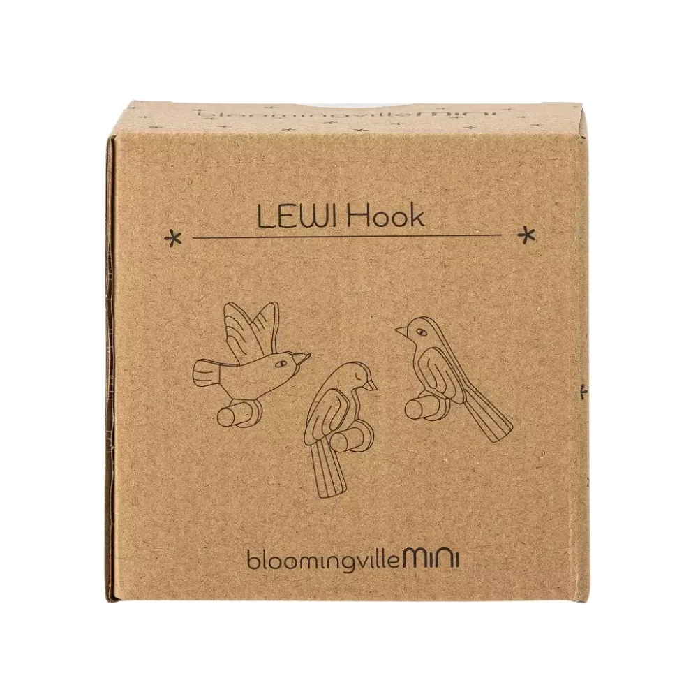 Lewi Knagg Brun 3pk