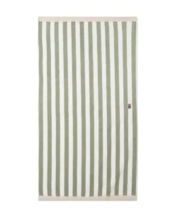 Lexington Blokkrutet Håndkle Vintage Grønn/Hvit/Moonbeam 30x50cm
