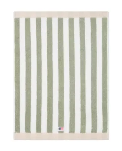 Lexington Blokkrutet Håndkle Vintage Grønn/Hvit/Moonbeam 30x50cm
