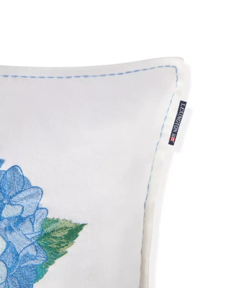 Lexington Blomstret Brodert Putetrekk I Lin/Bomull