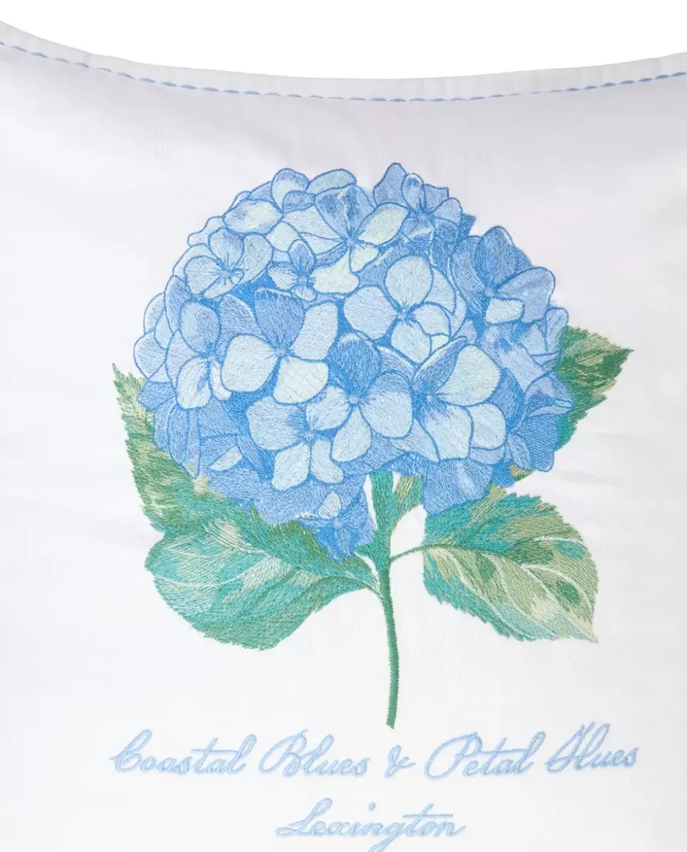 Lexington Blomstret Brodert Putetrekk I Lin/Bomull