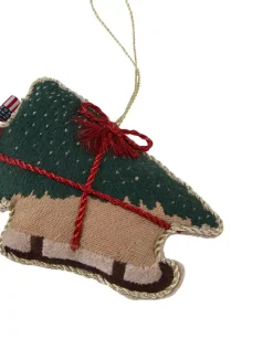 Lexington Hundeslede Økologisk Bomull Ornament