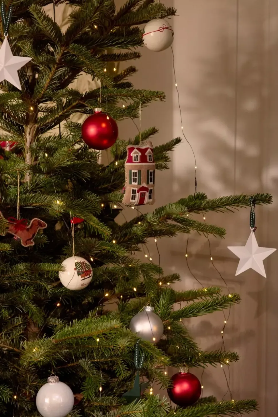 Lexington Hundeslede Økologisk Bomull Ornament