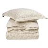 Lexington Hvit/Beige Blomster Bomullsateng Sengesett Lang