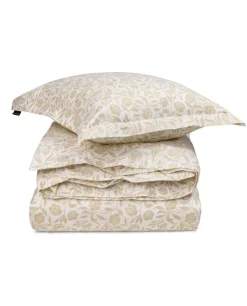 Lexington Hvit/Beige Blomster Bomullsateng Sengesett Lang