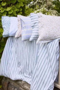 Lexington Hvit/Beige Blomster Bomullsateng Sengesett Lang