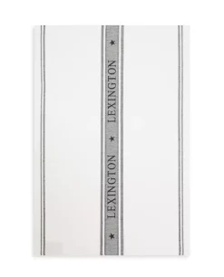 Lexington Icons Kjøkkenhåndkle Hvit/Svart