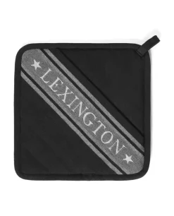 Lexington Icons Org Cotton Jacquard Gryteklut Svart